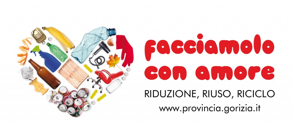 Campagna della Provincia di Gorizia per il riciclo dei rifiuti.